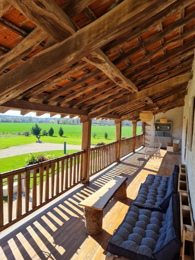 Saint-André-sur-Vieux-Jonc Domaine Du Cuiset -Gite Des Comblesヴィラ エクステリア 写真