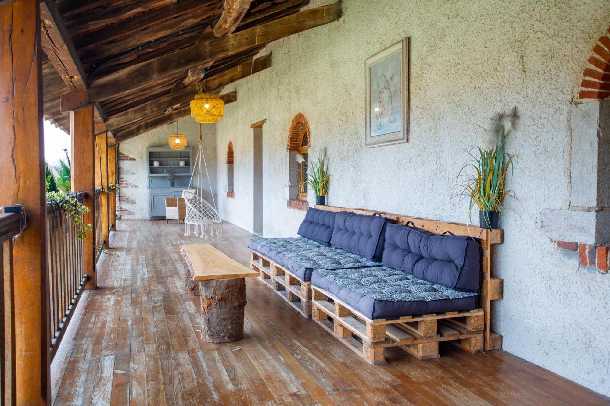 Saint-André-sur-Vieux-Jonc Domaine Du Cuiset -Gite Des Comblesヴィラ エクステリア 写真